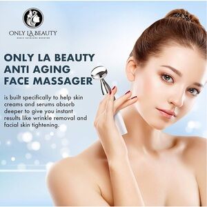 Only LA Beauty Sonic Skincare Booster Facial Massager